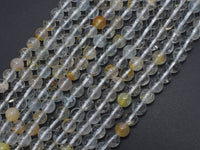 Topaz Beads, 6mm (6.4mm), Round-RainbowBeads