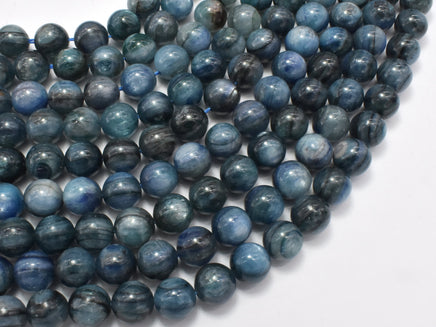 Kyanite, 8mm Round Beads, 15.5 Inch-RainbowBeads