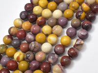 Mookaite Beads Round Beads, 10mm-RainbowBeads