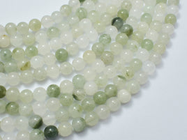 Natural Jade 6mm (6.7mm) Round-Rainbow Beads