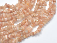 Sunstone Beads, 4-9mm Pebble Chips Beads-RainbowBeads
