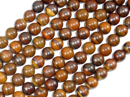 Tiger Iron, 10mm, Round Beads-RainbowBeads