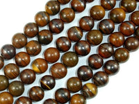 Tiger Iron, 12mm Round Beads-RainbowBeads