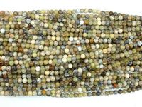 Dendritic Opal Beads, Moss Opal, 4mm Round Beads-RainbowBeads