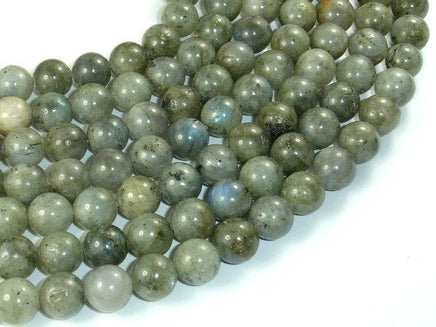 Labradorite Beads, 10mm Round Beads-RainbowBeads