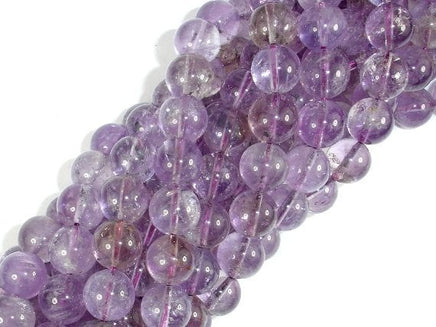 Ametrine, 10mm (9.8mm) Round Beads-RainbowBeads