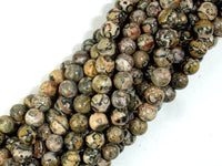 Leopard Skin Jasper Beads, 6mm Round Beads-RainbowBeads
