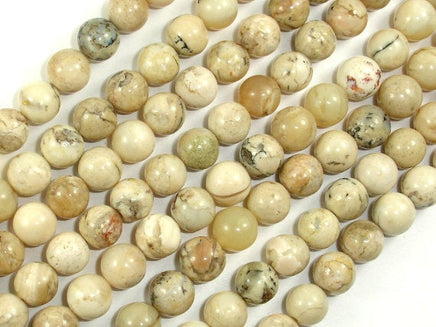 African Opal, 8mm (8.3mm) Round Beads, 15.5 Inch, Full strand-RainbowBeads