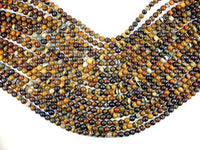Iron Zebra Jasper Beads, 6mm Round Beads-RainbowBeads