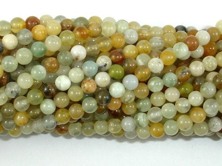 Jade Beads, Round, 4mm-RainbowBeads