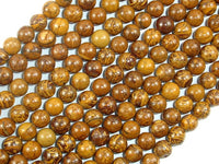 Elephant Jasper Beads, 6mm Round Beads-RainbowBeads