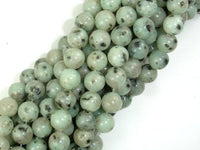 Sesame Jasper Beads, Kiwi Jasper, 8mm Round Beads-RainbowBeads