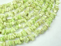 Lemon Chrysoprase Beads, Chips Beads-RainbowBeads