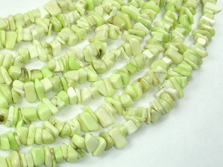 Lemon Chrysoprase Beads, Chips Beads-RainbowBeads