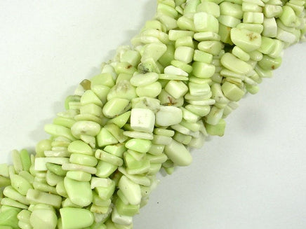 Lemon Chrysoprase Beads, Chips Beads-RainbowBeads