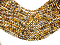 Iron Zebra Jasper Beads, 8mm Round Beads-RainbowBeads