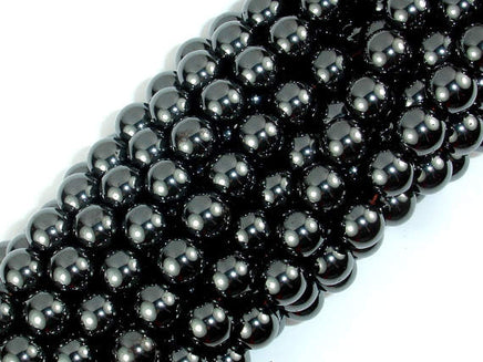 Magnetic Hematite Beads, 8mm Round Beads-RainbowBeads