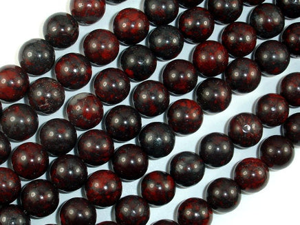 Brecciated Jasper Beads, 10mm Round Beads-RainbowBeads