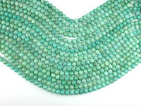 African Amazonite Beads, 7mm Round-RainbowBeads