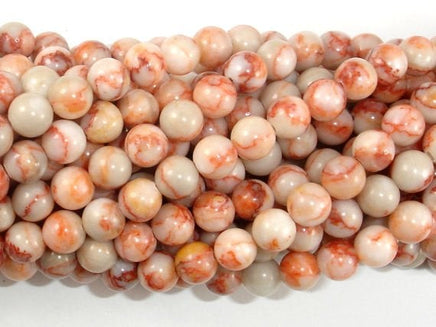 Red Line Jasper, 6mm Round Beads-RainbowBeads