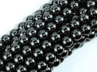 Magnetic Hematite Beads, 10mm Round Beads-RainbowBeads