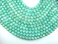 African Amazonite Beads, 10mm(10.4mm) Round Beads , 15.5 Inch-RainbowBeads