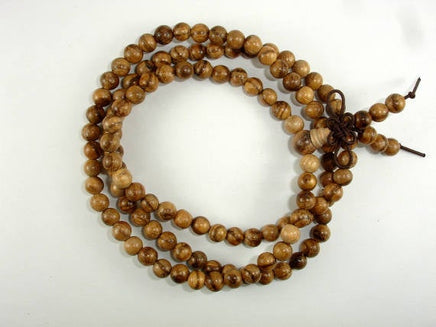 Aqarwood Beads, 6mm(6.3mm) Round Beads, 26 Inch-RainbowBeads