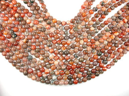 Agate Beads, Round, 7.5mm, 15.5 Inch-RainbowBeads