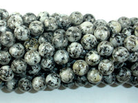 Sesame Jasper Beads, 8mm Round Beads-RainbowBeads