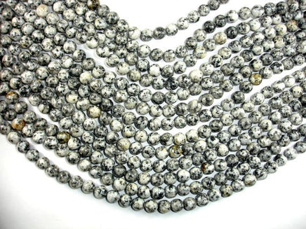 Sesame Jasper Beads, 8mm Round Beads-RainbowBeads