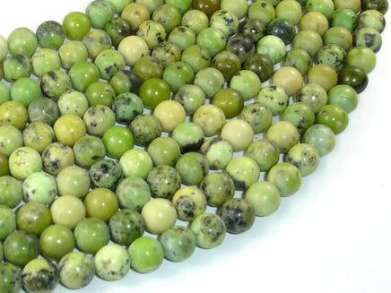 Chrysoprase Beads, 8mm Round Beads-RainbowBeads
