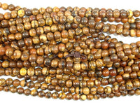 Vietnam Qinan Sandalwood Beads, 8mm(8.3mm) Round Beads, 32 Inch-RainbowBeads