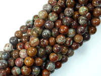 African Green Opal, 8mm(8.5mm) Round Beads, 16 Inch, Full strand-RainbowBeads