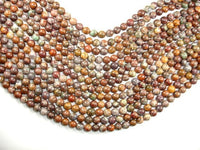 African Green Opal, 8mm(8.5mm) Round Beads, 16 Inch, Full strand-RainbowBeads