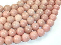Pink Opal, 13mm Round Beads-RainbowBeads