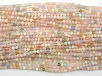 Beryl Beads, Aquamarine, Morganite, Heliodor, 5mm, Round-RainbowBeads