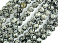 Sesame Jasper Beads, 8mm Round Beads-RainbowBeads