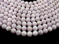 Kunzite Beads, 9mm Round Beads-RainbowBeads