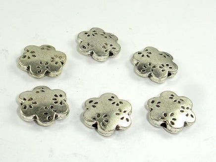 Flower Spacer, Flower Beads, Metal Spacer, Zinc Alloy 10pcs-RainbowBeads