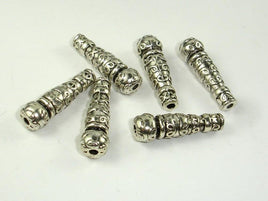 Metal Beads, Metal Spacer, Stick Beads, Zinc Alloy 9 pcs-RainbowBeads