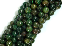Indian Jade, 6mm Round Beads-RainbowBeads