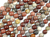 Fantasy Jasper Beads, 6mm Round Beads-RainbowBeads