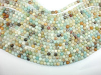 Amazonite Beads, 6mm (6.6mm) Round-RainbowBeads