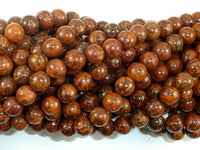 Firework Jasper, 6mm, Round Beads-RainbowBeads