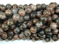 Rhyodacite Beads, 8mm(8.5mm) Round Beads-RainbowBeads