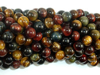 Tiger Eye Beads, 3 color, 8mm-RainbowBeads