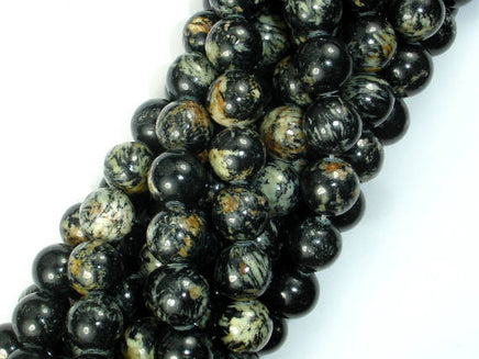 Firework Jasper, 10mm Round Beads-RainbowBeads