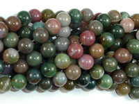 Indian Agate Beads, Fancy Jasper Beads, Round, 10mm-RainbowBeads