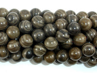 Coffee Jasper Beads, 10mm, Round Beads-RainbowBeads