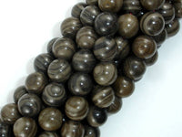 Coffee Jasper Beads, 10mm, Round Beads-RainbowBeads
